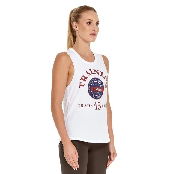 F45 Training Trade Mark Women's Tank Tee Graphic XS - Picture 4 of 9